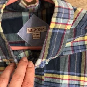 Merona Shirts - Short Sleeved Casual Dress Shirt Merona Shirts - Short Sleeved Casual Dress Shirt